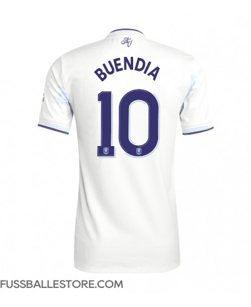 Günstige Aston Villa Emiliano Buendia #10 3rd trikot Damen 2025-26 Kurzarm Günstige Aston Villa Emiliano Buendia #10 3rd trikot Damen 2025-26 Kurzarm